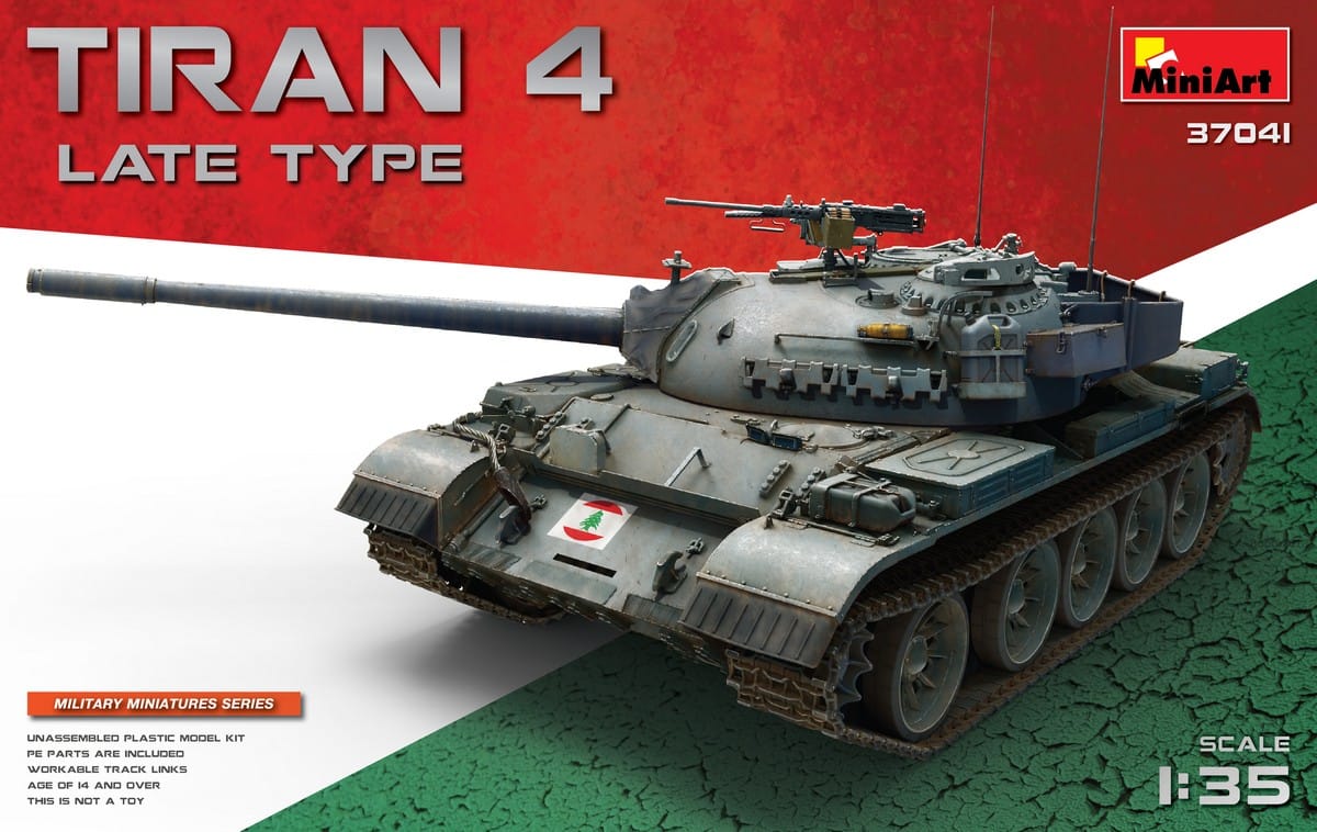 MiniArt 37041 Tiran 4 Late Type front-of-box art