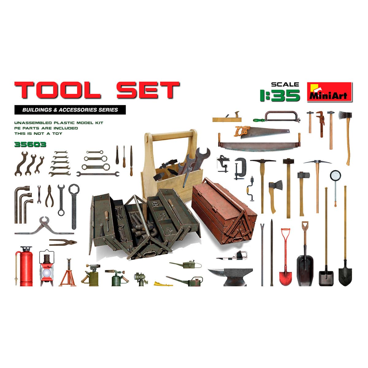MiniArt 1/35 Tool Set – MA35603