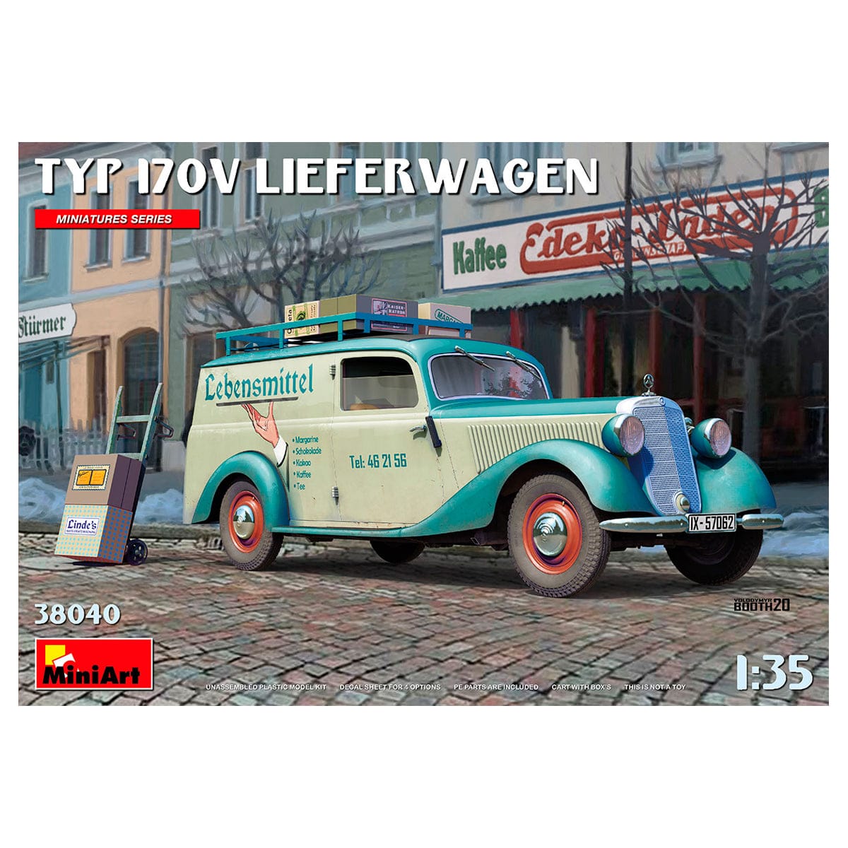 MiniArt 1/35 Typ 170V Lieferwagen – MA38040