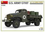 MiniArt 1/35 U.S. ARMY G7107 4X4 1.5t CARGO TRUCK Plastic Model Kit