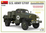 MiniArt 1/35 U.S. ARMY G7107 4X4 1.5t CARGO TRUCK Plastic Model Kit
