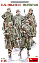 MiniArt 1/35 U.S. SOLDIERS RAINWEAR Plastic Model Kit