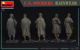 MiniArt 1/35 U.S. SOLDIERS RAINWEAR Plastic Model Kit