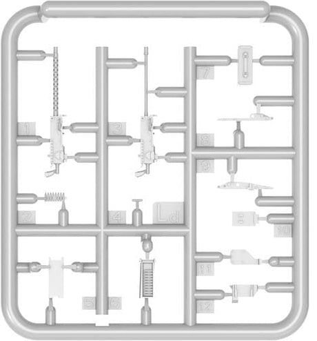 MiniArt 1/35 U.S. Weapons & Equipment for Tank Crew & Infantry Plastic Model Kit
