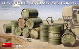 Miniart 1/35 US Fuel Drums 55 Gallons Plastic Model Kit [35592]