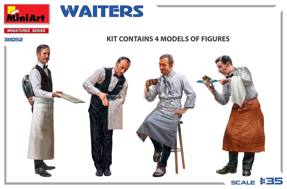 MiniArt 38052 Waiters kit artwork