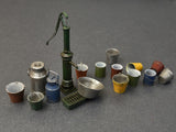 Miniart 1/35 Water Pump Set Plastic Model Kit [35578]