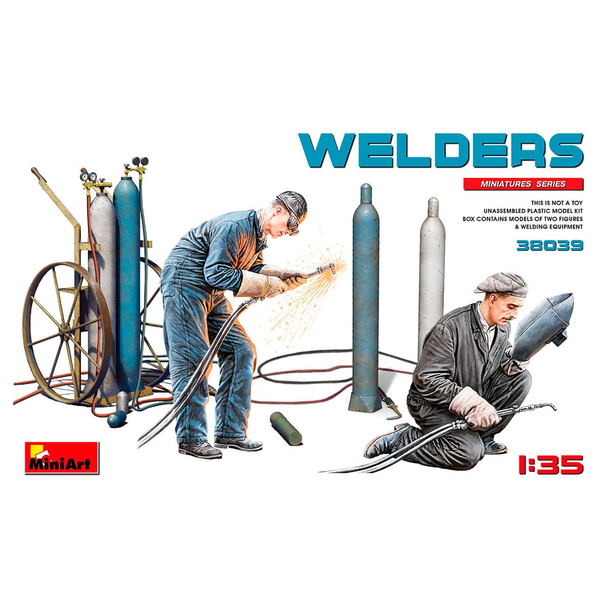 MiniArt 1/35 Welders – MA38039