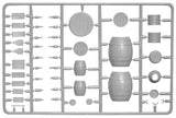 Miniart 1/35 Wooden Barrels & Village Utensils Plastic Model Kit [35550]
