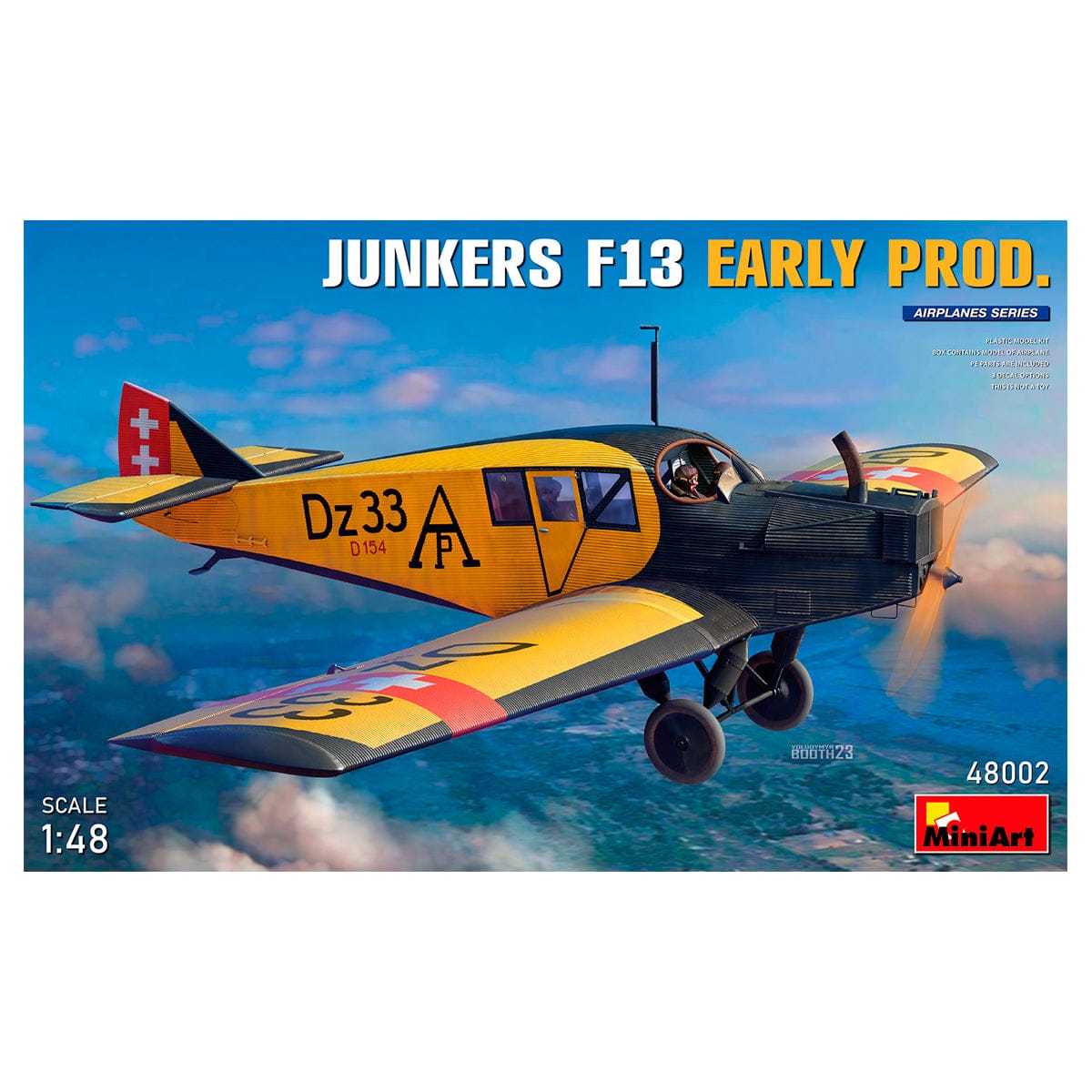 MiniArt 1/48 Junkers F13 Early Production – MA48002
