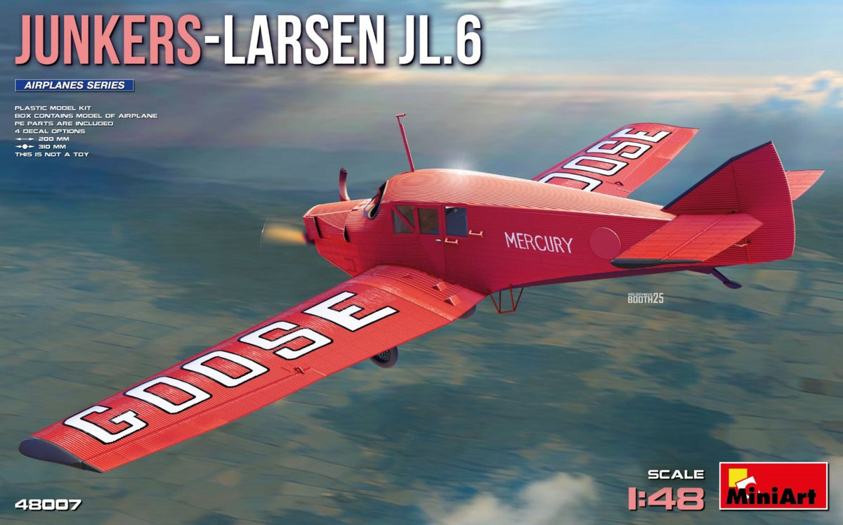 MiniArt 48007 Junkers-Larsen JL.6 front box art