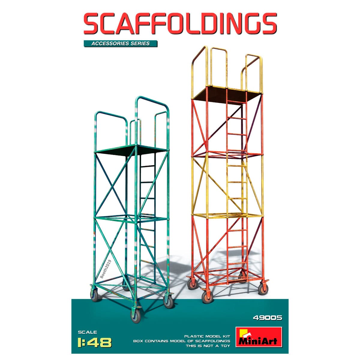 MiniArt 1/48 Scaffoldings – MA49005