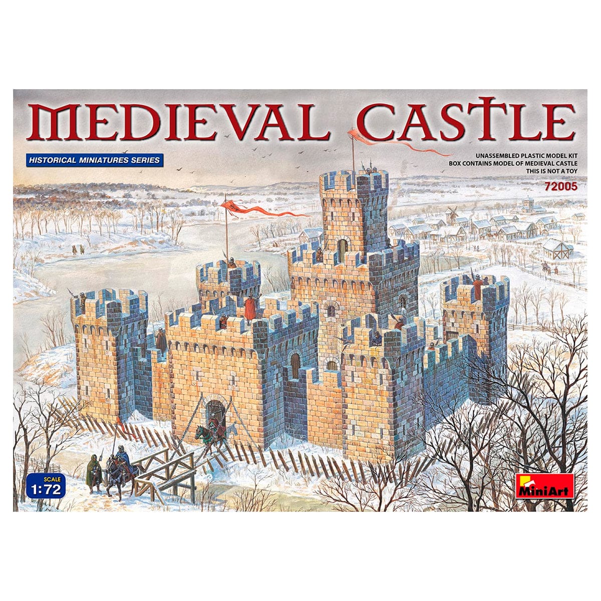 MiniArt 1/72 Medieval Castle – MA72005