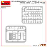 MiniArt 1/72 StuG III Ausf. G April 1943 Prod. Plastic Model Kit