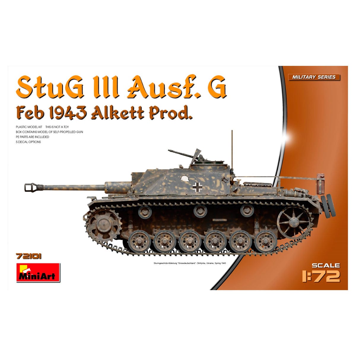 MiniArt 1/72 StuG III Ausf. G Feb 1943 Production – MA72101