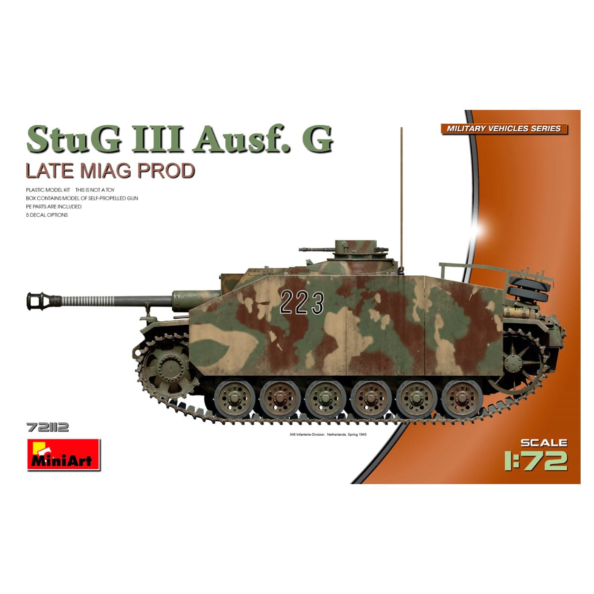 MiniArt 1/72 StuG III Ausf. G Late MIAG Production – MA72112