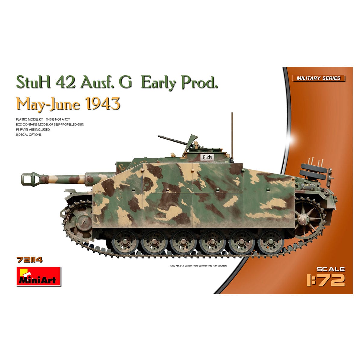 MiniArt 1/72 StuH 42 Ausf. G Early Production – MA72114