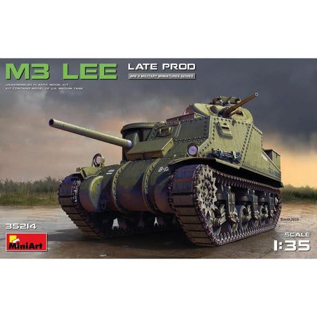 MiniArt 35214 M3 Lee Late Production front box art