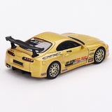 MiniGT 1/64 Toyota Supra JZA80 GT-300 Top Secret Gold