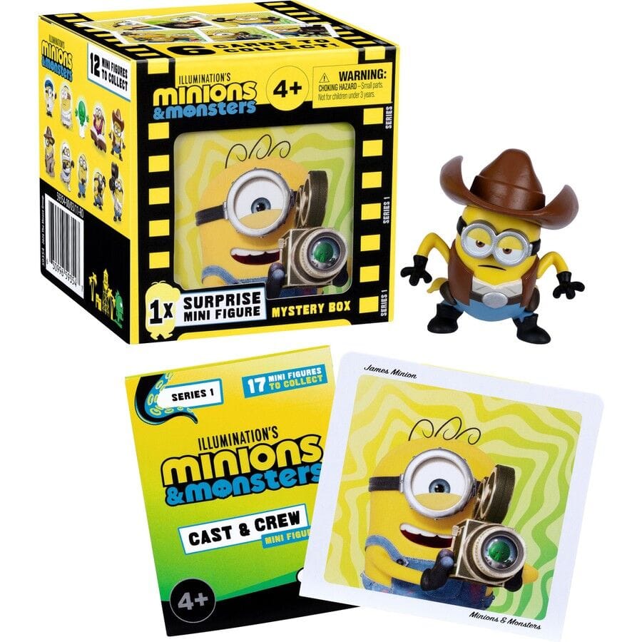 Minions 3 Collectible Single Figure Pack - Assorted (1)
