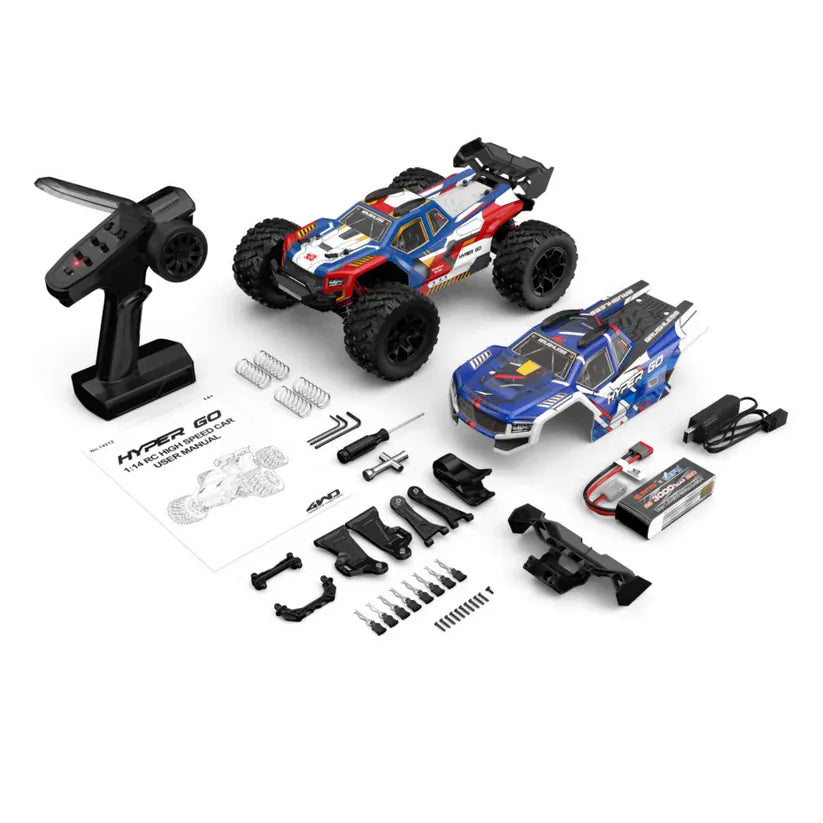 MJX 1/14 HyperGo 2.4G 4WD Brushless RC Truggy [14212]