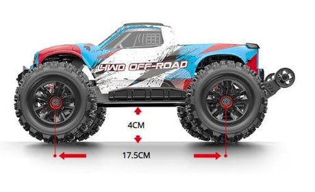 MJX 1/16 Hyper Go 4WD Off - road Brushless 2S RC Monster Truck [16208] - Hobbytech Toys