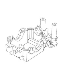 MJX 14161 Front Lower Gearbox Cover