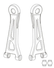 MJX 14210B Front Upper Suspension Arms (2pcs) - Hobbytech Toys
