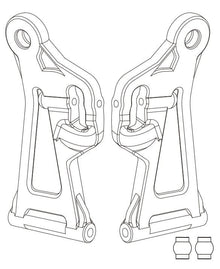 MJX 14220B Front Lower Suspension Arm (2pcs)