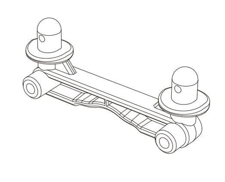 MJX 14281C Rear Body Mount - Hobbytech Toys