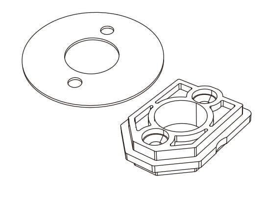 MJX 14393 Motor Mount - Hobbytech Toys