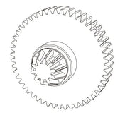 MJX 14401G Spur Gear Drive Assembly - Hobbytech Toys