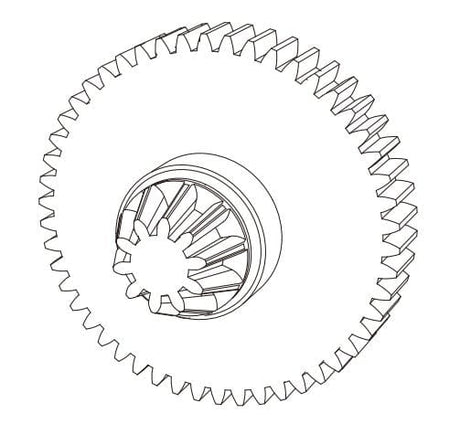 MJX 14401G Spur Gear Drive Assembly - Hobbytech Toys