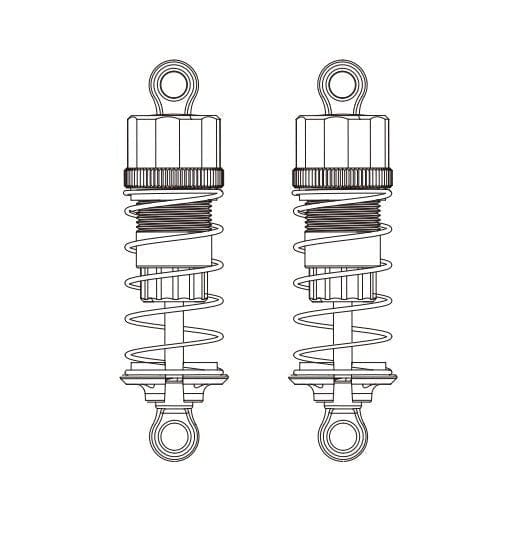 MJX 14510B Front Oil - Filled Shocks (2pcs) - Hobbytech Toys