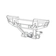 MJX 16110 Rear Bumper Assembly - Hobbytech Toys