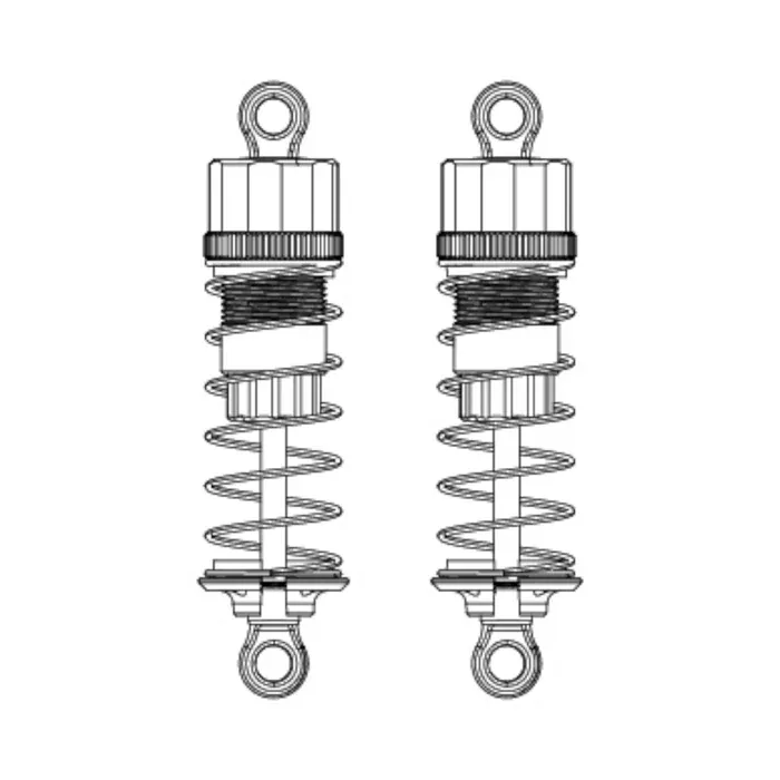 MJX 16213 Rear Metal Oil-Filled Shock Absorbers [16500R3]