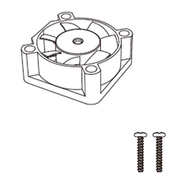 MJX 16397B ESC Fan - Hobbytech Toys