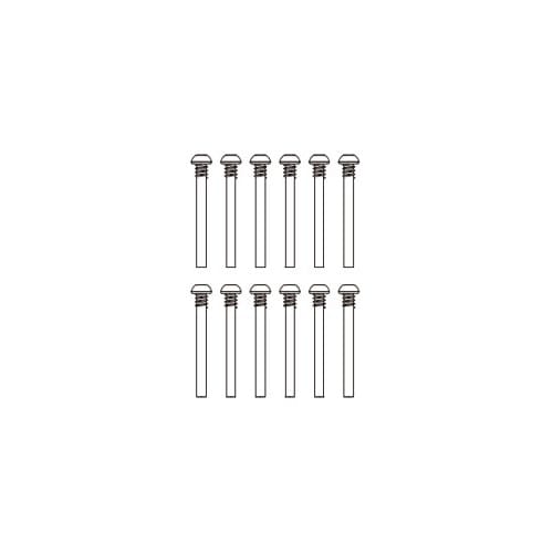 MJX 18208 M2.5x25mm / M3x4mm Screws 12pcs [XHPHM25250]