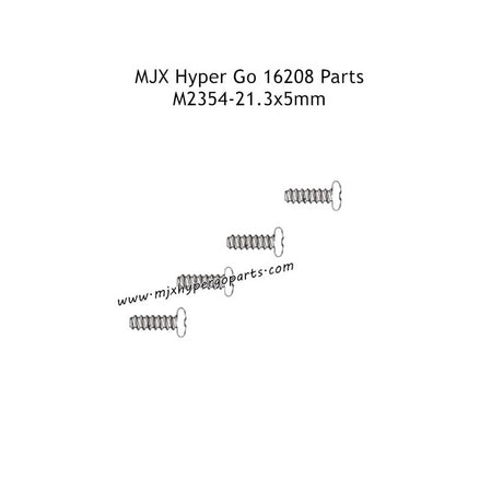 MJX M2354 2.3x5mm round head screws 12pcs