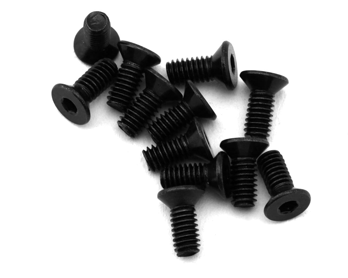 MJX HKM2560 2.5x6mm Machined Flat Head Hex Screws
