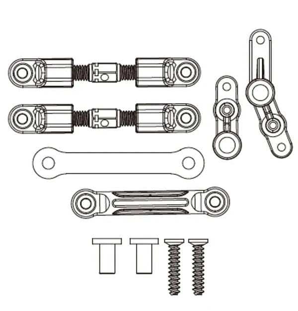 MJX Aluminium Steering Bellcrank Set [14430C]