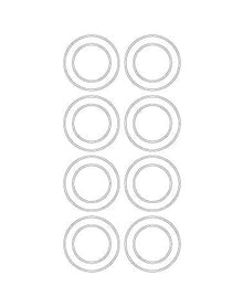 MJX Ball Bearings (8pcs) [R1810]