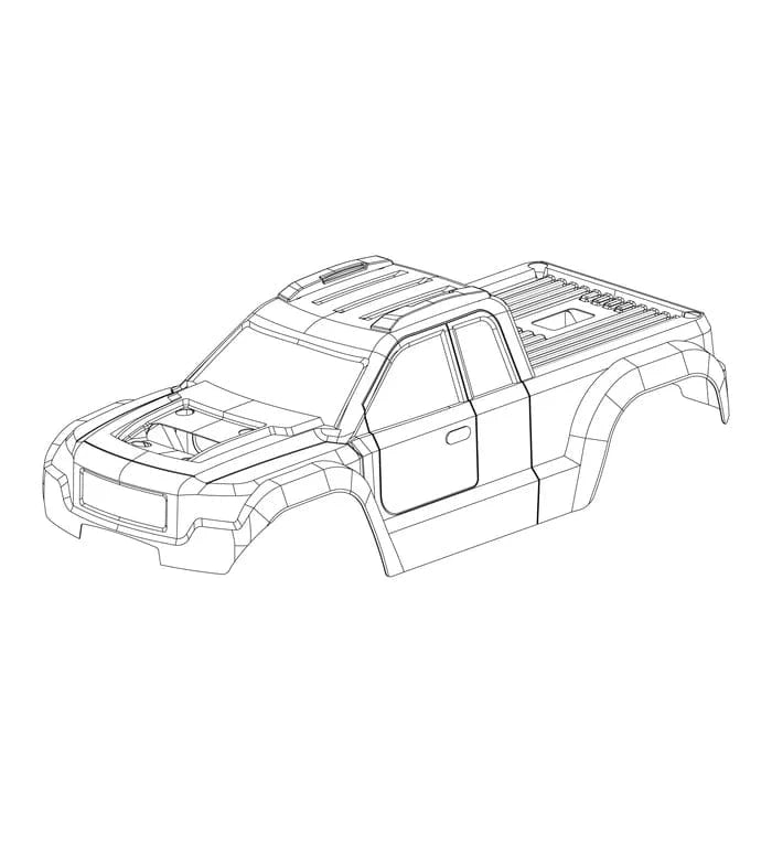 MJX Body Shell [P2001B] - Hobbytech Toys