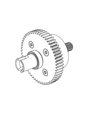 MJX Center Differential [P10420C3]