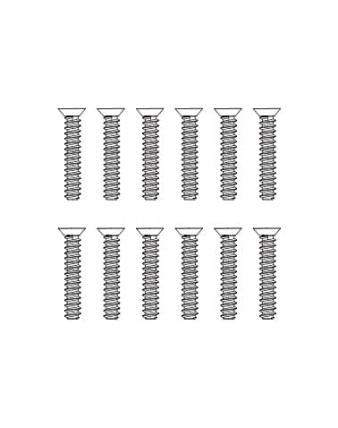 MJX Countersunk Flat Head Screws (12pcs) [M26125] - Hobbytech Toys