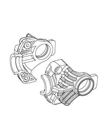 MJX Differential Case [10192] - Hobbytech Toys