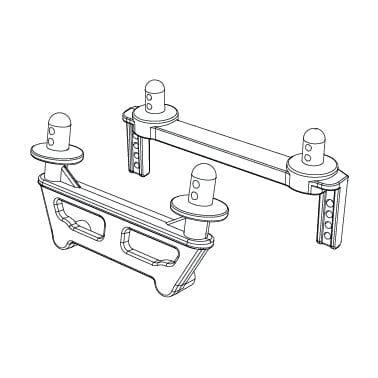 MJX F/R Body Posts [16281] - Hobbytech Toys