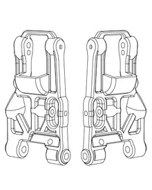 MJX Front Lower A-Arm [P10224]