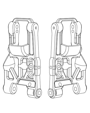 MJX Front Lower A-Arm [P10224]
