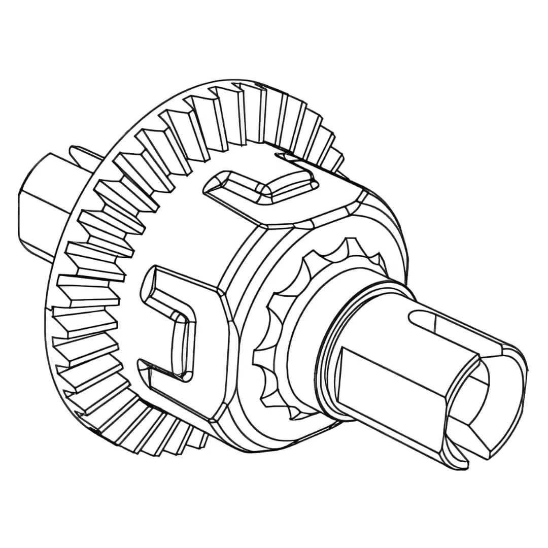 MJX Front/Rear Differential (1pc) [10420] - Hobbytech Toys